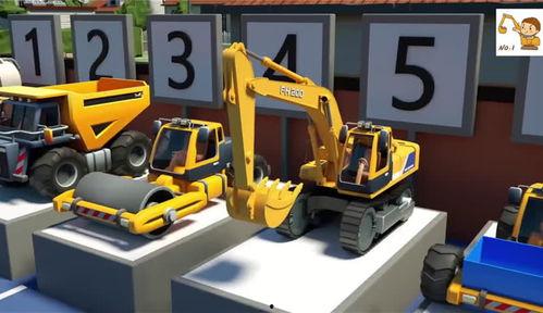 挖掘机视频儿童,儿童视角下的工程奇迹之旅