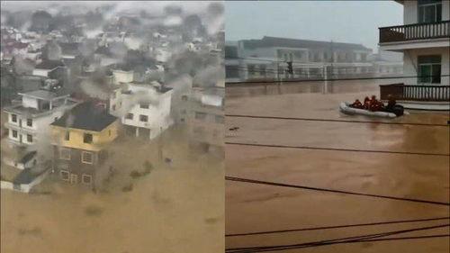 发洪水视频,惊心动魄的现场纪实
